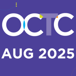 Graphic, OCTC logo with text reading Aug 2025