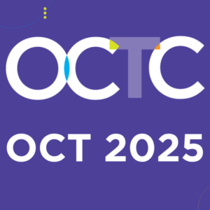 Graphic, OCTC logo with text reading Oct 2025