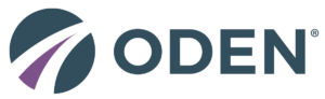 Ontario Disability Employment Network logo. Bold script with the acronym ODEN in a dark green.